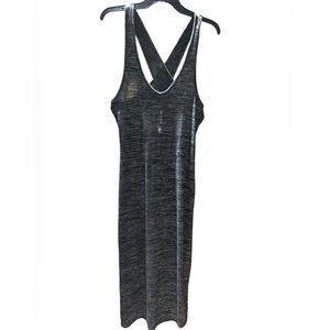 Leith Charcoal Backless Dress